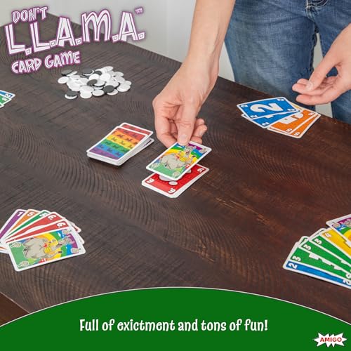 AMIGO Games Don't L.L.A.M.A. - Award-Nominated Llama-Themed Family Card Game by Reiner Knizia | Ages 8+ | 2-6 Players | Easy to Learn and Travel-Friendly - Image 2