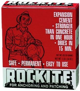 Rockite Expansion Cement 15 Min 1 Lb by Hartline Prod CO Inc