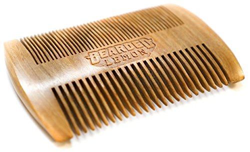 Bearded Lemon Wooden Beard Comb