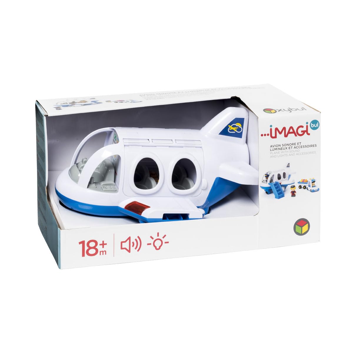 oxybul | Avion sonore et Lumineux et Accessoires | 2 Ans - 5 Ans