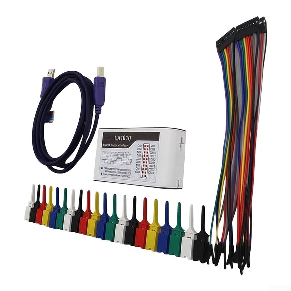 Analizador Lógico 16 Canales 100MHz USB LA1010