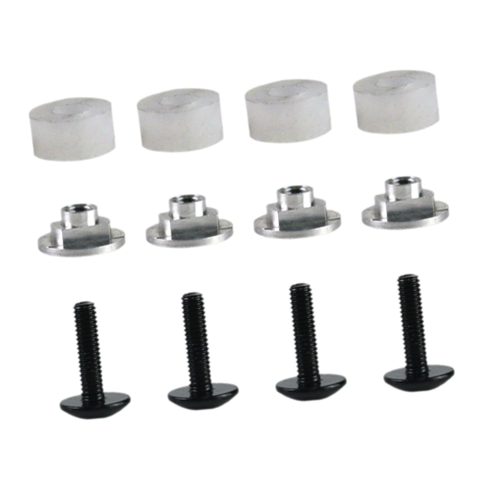 Hockey Helmet Visors Nut Set Featuring Anti for Enduring Hockey Visors Hardware