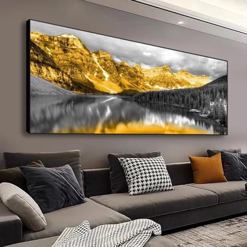 Décor 70x140 cm avec cadre pour habiller un grand mur de salon