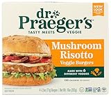 Dr. Praeger's, Mushroom Risotto Veggie Burgers, 2.5 Ounce, 4 Count
