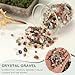 PETAXCELL Crystal Chips Stone, 0.44 Lb Fluorite Gravel Rocks (Pink Quartz, 5-14 Mm)