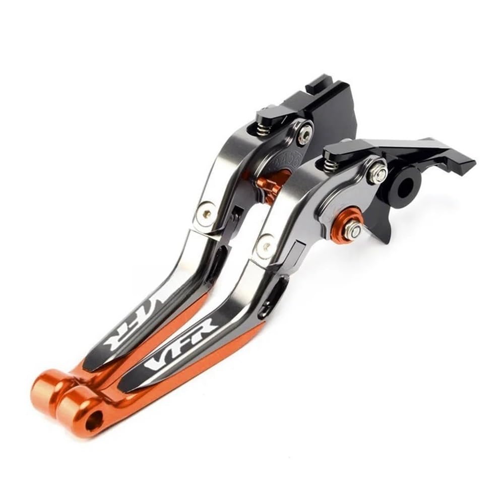 DAGMARA Folding Brake Clutch Levers for VFR 800F/X VFR800 F/VTEC VFR1200X VFR800X Motorcycle Handles Extendable Adjustable