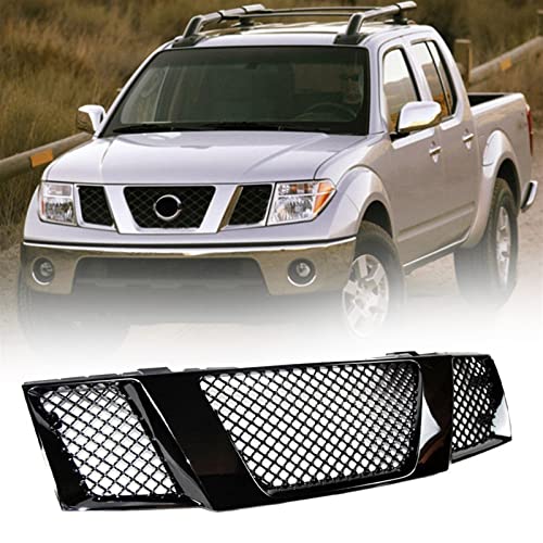 Grilles de course pare-chocs avant avec protection optimale et éclat noir
