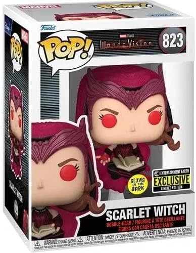 Miniatura 2 de Funko Pop Marvel Doctor Strange Multiverse of Madness - Figura de vinilo pop que brilla en la oscuridad de la Bruja Escarlata  Exclusivo de