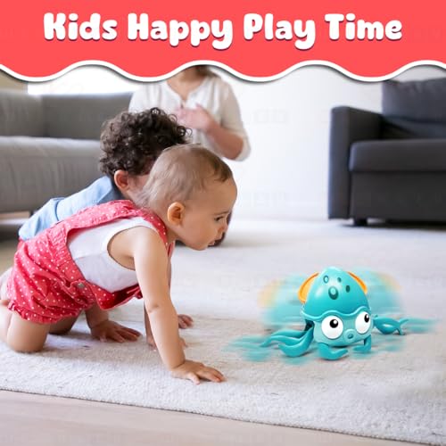 Wembley Store Wembley Rechargeable Octopus Crawling Musical Baby Toy - Image 7