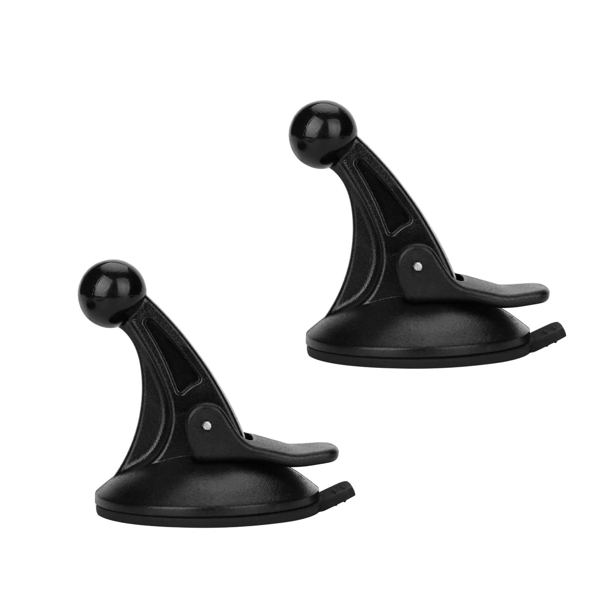 YiePhiotGPS Windshield Mount Holder for Garmin Nuvi Drive Drivesmart Series with 17mm Swivel Ball Mounting Pattern, Garmin Suction Cup Mount（2pcs）