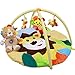 STKASE® Lion Mignon Tapis de Jeu de bébé et Salle d'activité coloré et interactif,Tapis d'éveil,Idéal Cadeau, Arches Amovibles, Dès La Naissance Baby Gym Jeu De Cerveau avec Plus