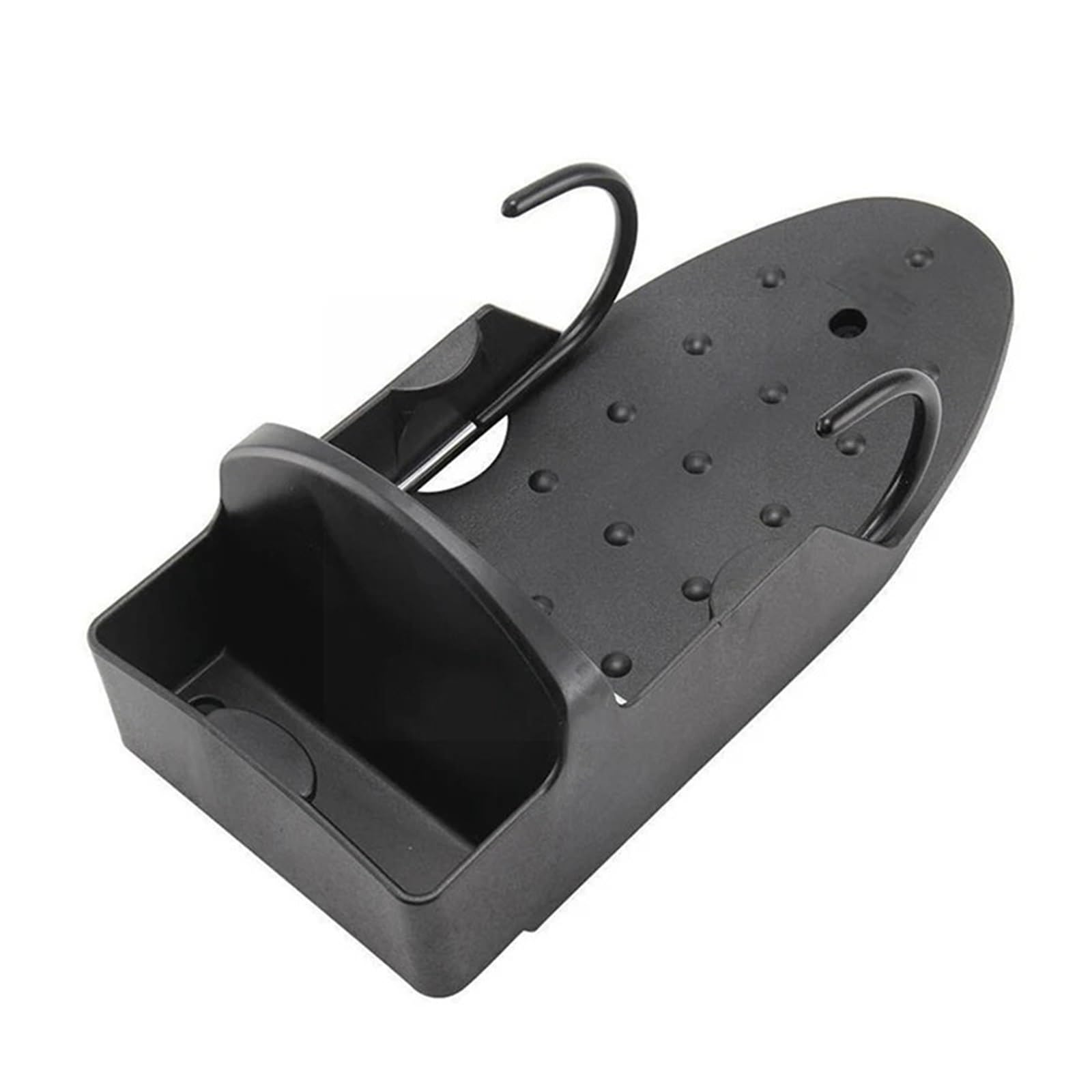 Supporto for ASSE da Stiro Parete for Porta, portaoggetti for Hotel, Ferro, Porta-asciugacapelli per Lavanderia | Black