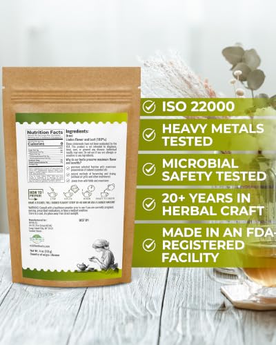 Image of 4 oz Linden Tea Dried Linden Flower Tea Blossom Herbal (Tilia Cordata) - 113g Herb Lipa Tila
