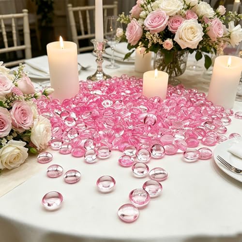 Dorothy Mini Acrylic Slime Flat Marbles Bulk 2000 PCS 7x4mm Tiny Fishbowl Slime Beads, Slime Charms & Slime Add Ins, DIY Slime Making Supplies for Homemade Slime Crafts, Mini Vase & Aquarium Decor - Image 6