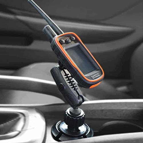 Premium Adjustable Cup Mount for The Garmin Astro 320, 430 & Alpha 100