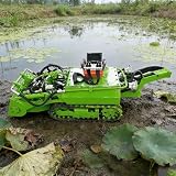 Robot di dragaggio telecomandato per la rimozione di fanghi e sedimenti, macchina compatta per la pulizia subacquea per stagni, serbatoi, piccoli corsi d'acqua e aree di manutenzione in loco confinate
