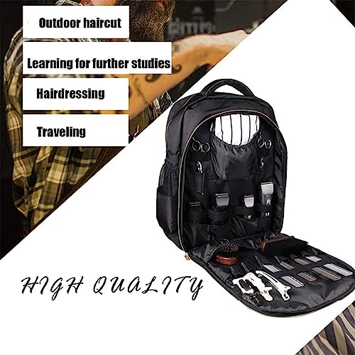 Mochila para peluquería Barber Clippers, el organizador negro para tus servicios a domicilio 2