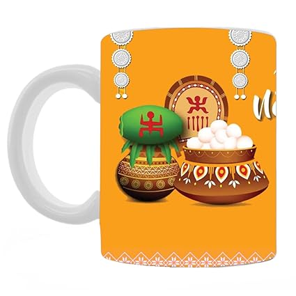 Bengali New Year, Best Gift for Bengali, Poila Baisakh, Bengali calture, Bengali Ceramic Coffee Mug (325 ml), Bengali Theme Mug Printed|Bengali Quote Mugs, Gift for All, Gift