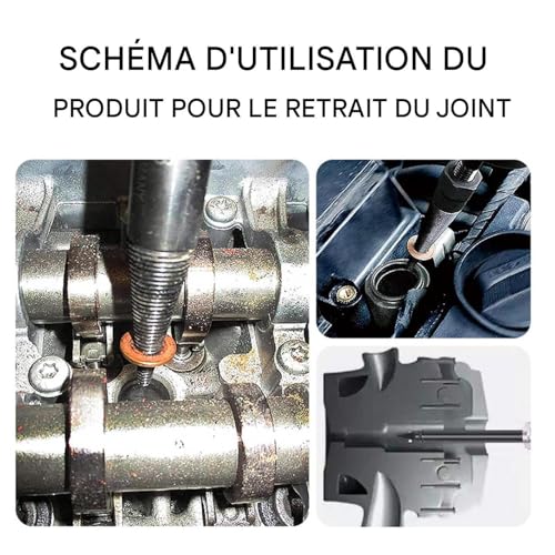 Outil de retrait des injecteurs au garage et atelier de véhicule - 4