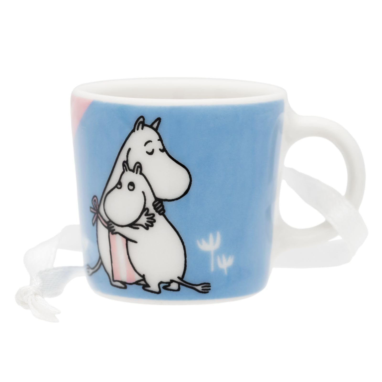 Arabia Moomin Mini Mug Home at Last Purple Porcelain 1.2in Collectible
