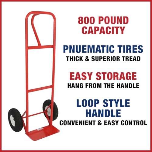 Carretilla American Power Pull 3400 acero rojo miniatura 4