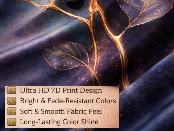 Image of DECORUM Premium 7D Digital Printed Cotton BEDSHEET (90 X 100) Inch with 2 King Size Pillow Covers - HIGH-Definition Design & Superior Comfort (Heavy Quality) BEDSHEET