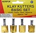 Kemper Clay Cutters Set of 5 Teardrop Shapes
