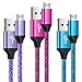 Produktbild Micro USB Kabel, [3Pack/1.8M+0.9M+0.5M] Micro USB Ladekabel Schnellladekabel Android Handy Kabel Micro Datenkabel Nylon für Samsung Galaxy S7/S6/S5/J7/J5/J3/Note 5, Huawei P9/P10 Lite, PS4, Nokia, HTC
