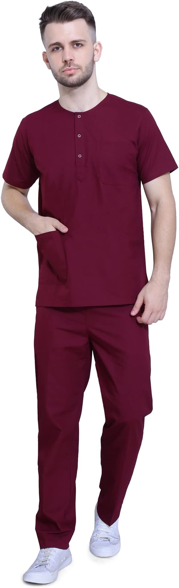 Men’s Scrub Suit (Round Neck)