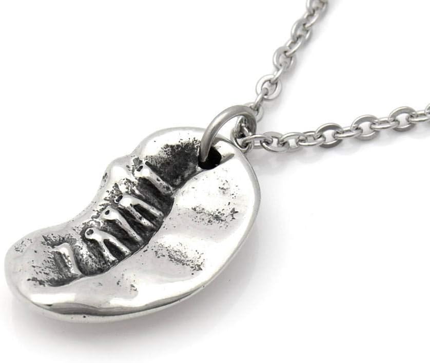 Spleen Necklace, Handmade Organ Anatomy Jewelry in Pewter
