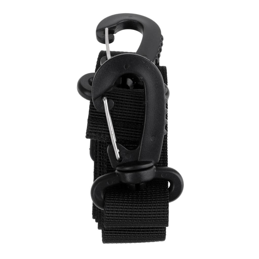 Outdoor Strapping Band Backpack bing Strap Belt Swivel Clip Buckle