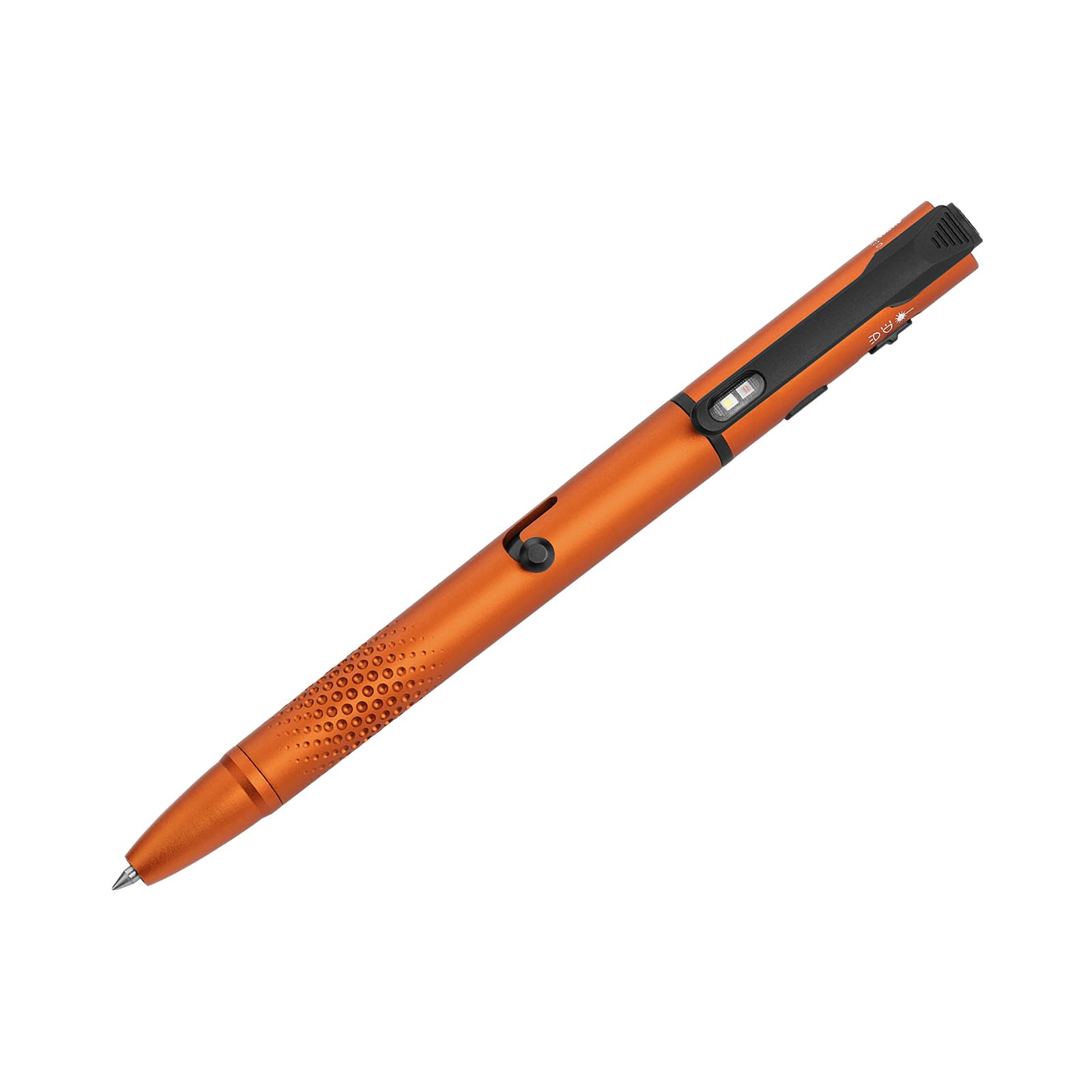 OLIGHT Open 3 Linterna de Bolígrafo LED de 120 Lúmenes con Luz Roja y Verde, Linterna Recargable EDC portátil y fácil de cargar para Escribir, Trabajar, Aventuras, Negocios Profesionales (Naranja)