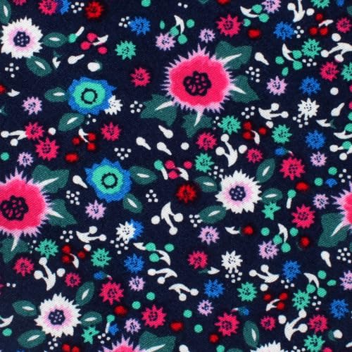 Image of OTAA Floral Necktie Casual Ties for Men - Perfect Neck Tie for Groomsmen Wedding Ties or Formal Occasions