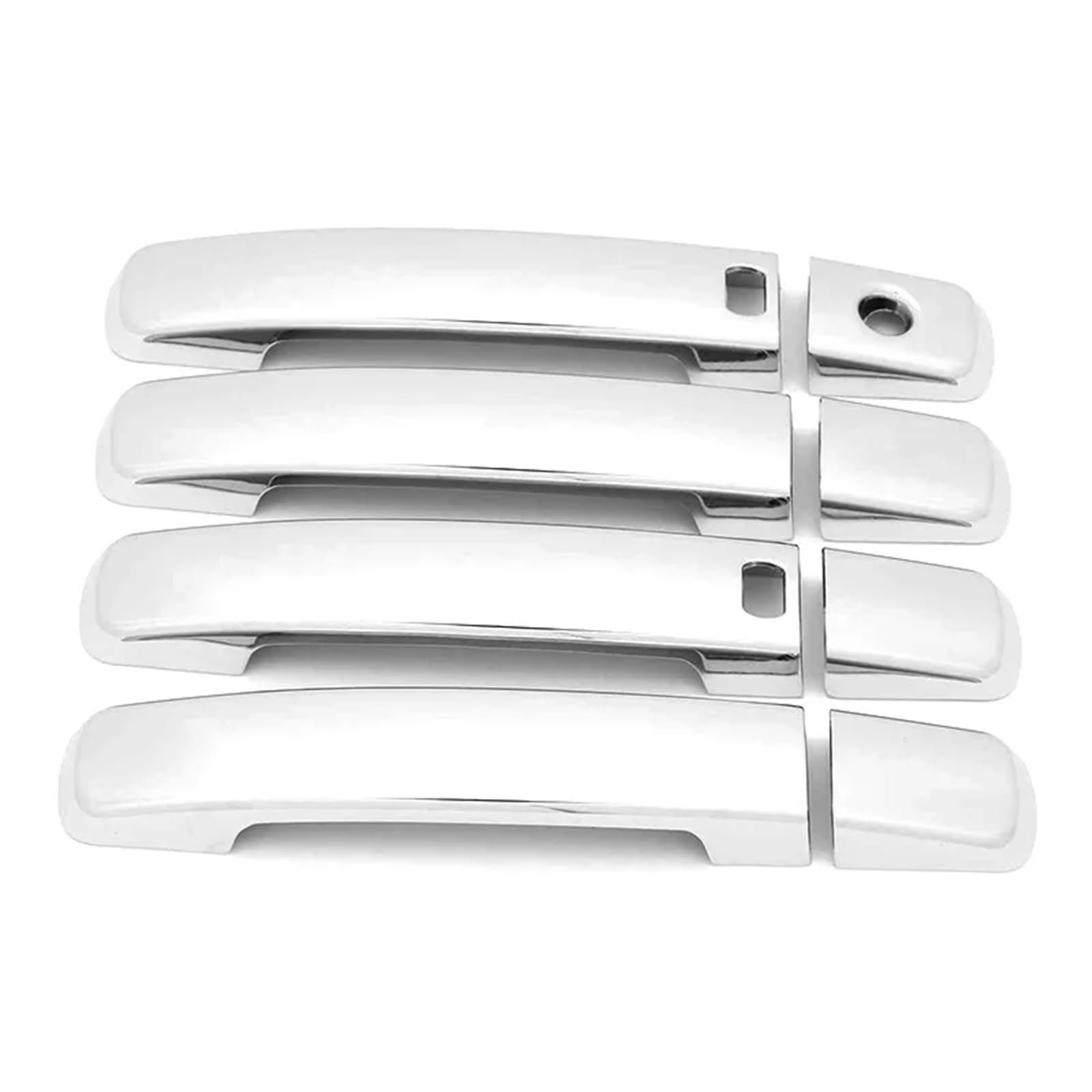 Aiwejdf 1 Hole 2 Smart Plat Exterior Door Handle Hinge Repair Kit Fit For Nissan Xterra N50 2006-2015 Door Bowl Handle Scratch Resistant Modification Accessories(1 Hole 2 Smart Plat)