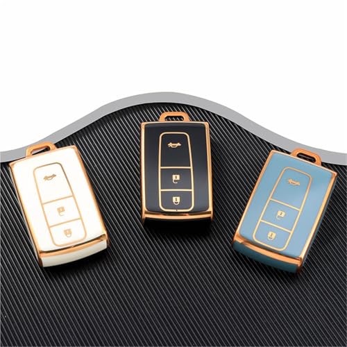 Carcasa llave Toyota Corolla antichoque funda protectora de TPU resistente para mando Verso y Camry 3