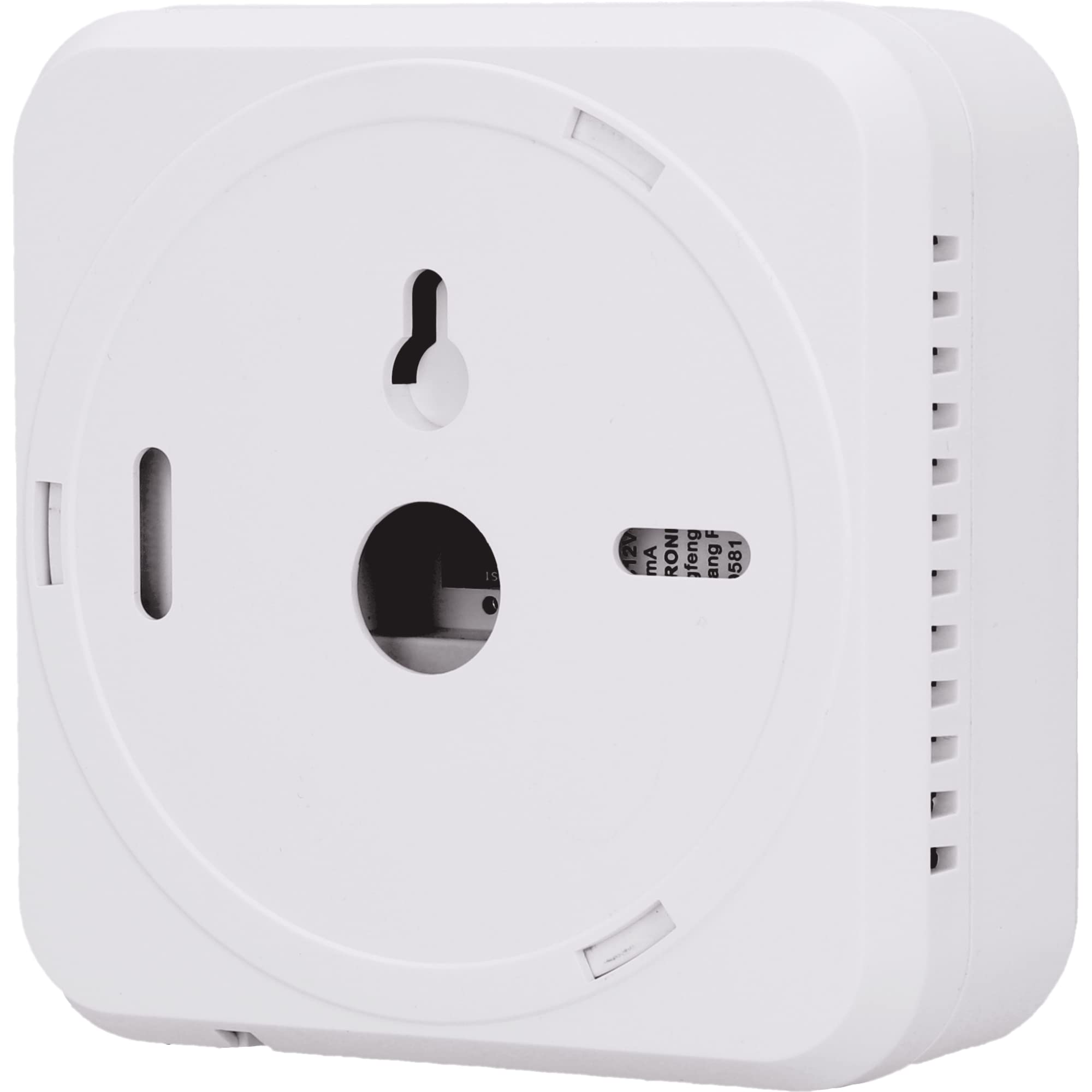 UNITEC CO2 Messgerät, Kohlendioxiderkennung, Temperatur- und Feuchtigkeitserkennung, mit Ampelanzeige und Sprachalarm, CE Kennzeichen