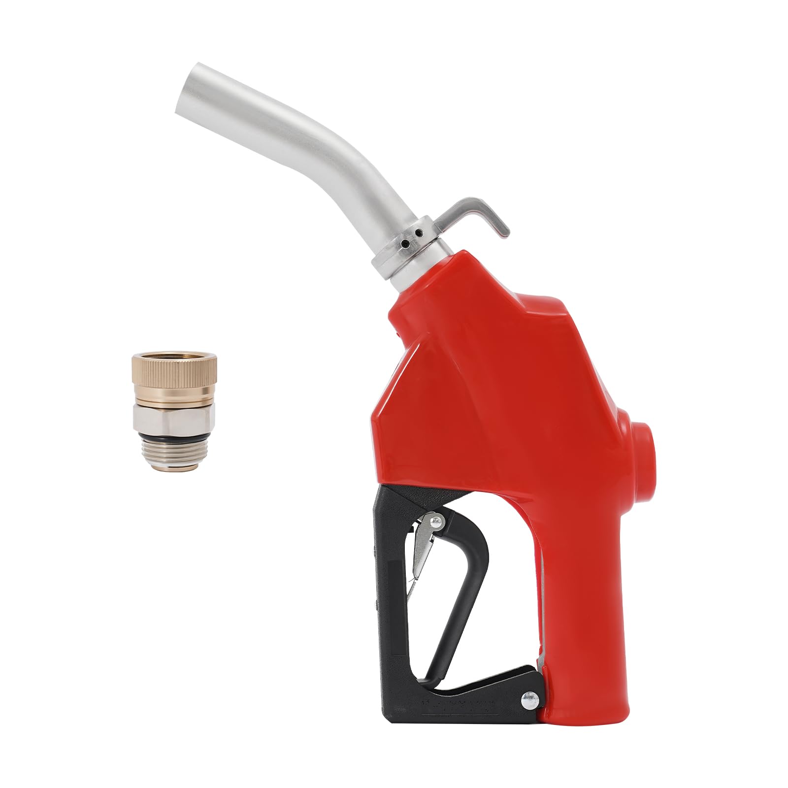 Pistolet de distribution en aluminium avec arrêt automatique, buse de carburant automatique, raccord 1", débit : 85,2 l/min, 104,7 l/min, 118 l/2 min