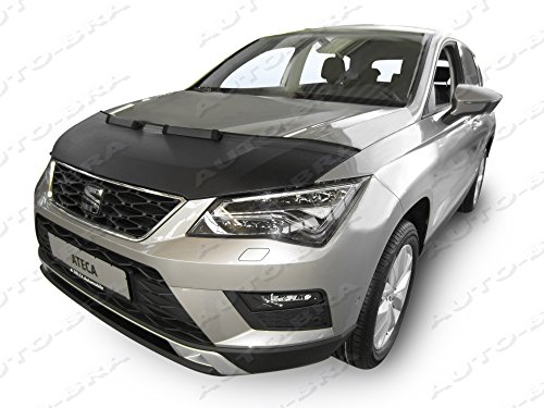 AB3-00011 HOOD BRA Compatible with Seat ATECA 2016 Bonnet Bra Front End Nose Mask STONEGUARD PROTECTOR TUNING