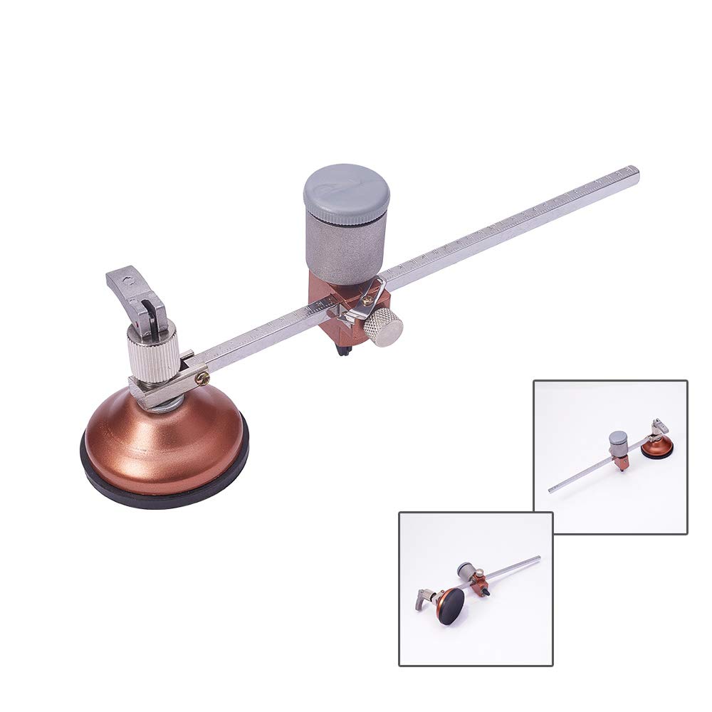 Tagliavetro Circolare A Compasso Con Ventosa - Taglierina Per Cerchi In Vetro E Piastrelle, Regolabile Fino A 100 Cm - Foto 4