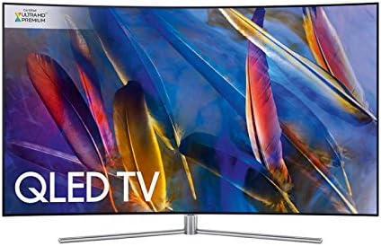 Samsung Q7F 55-Inch 2017 QLED Certified Ultra HD Premium HDR 1500 4K Smart TV - Sterling Silver [Energy Class B]