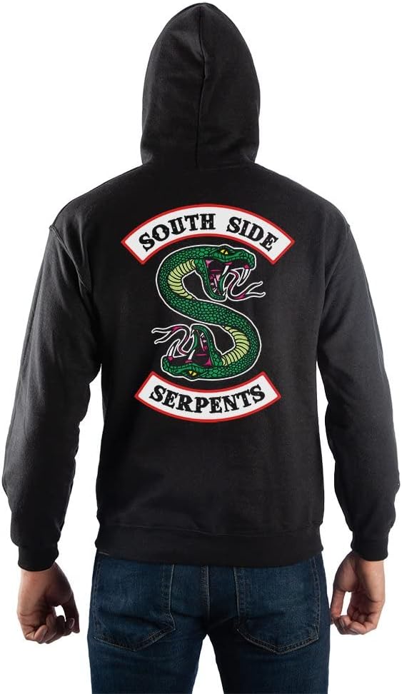 Bioworld Men's Riverdale South Side Serpents Hoodie