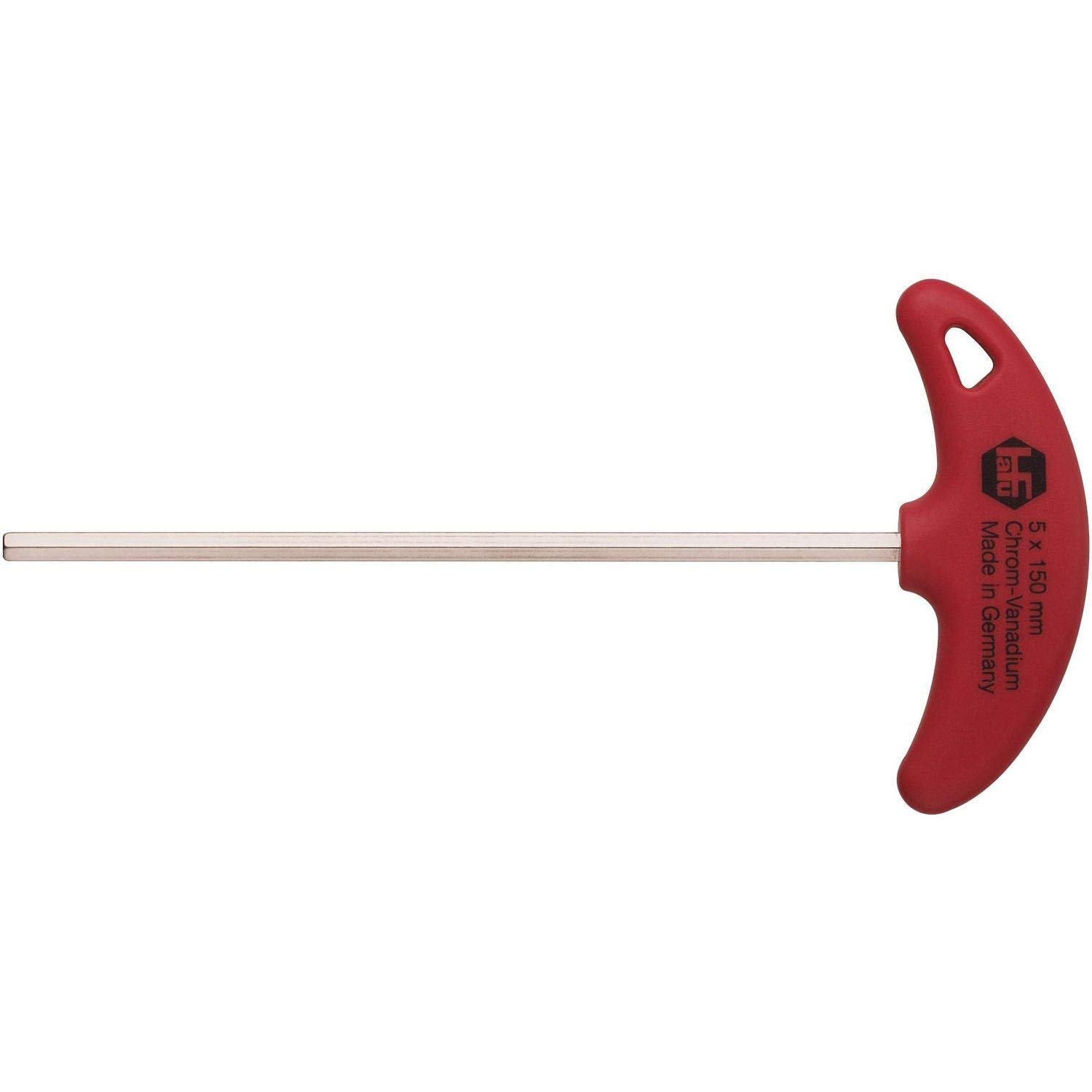 Hafu 220 – 620 – 02 hexagonal – Llave Allen con mango en forma de T 6 mm, longitud 200 mm