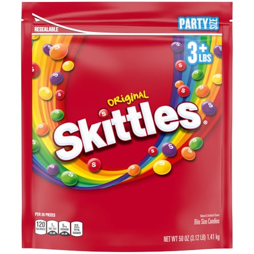 SKITTLES Original Fruity Candy 50-Ounce Party Size Pouch - image 2