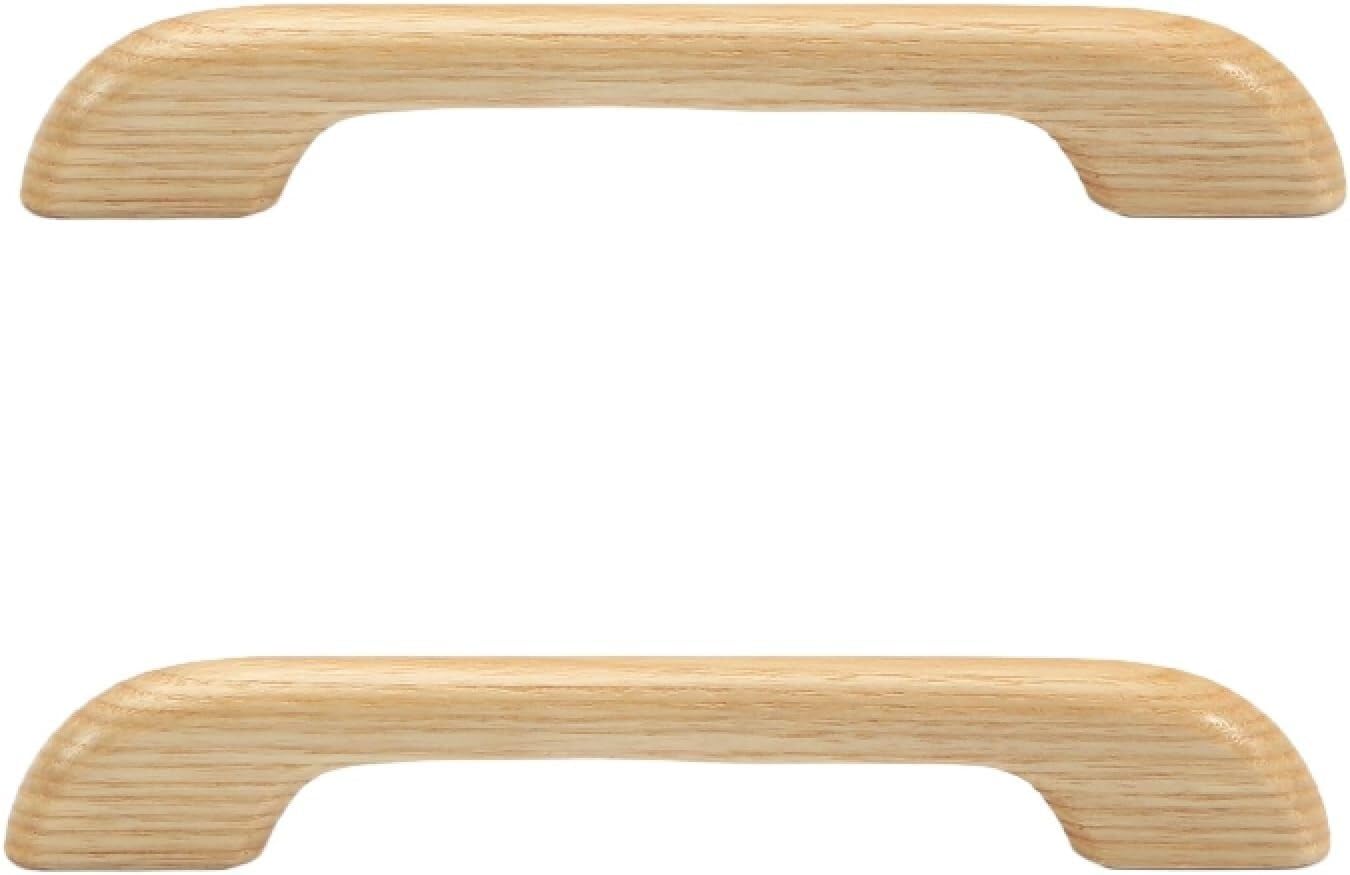 Wooden Drawer Pulls Cabinet Handles,Furniture Knobs for Dresser Wardrobe