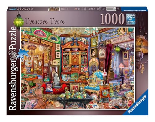 Ravensburger - Puzzle 1000 pièces - La Maison aux trésors