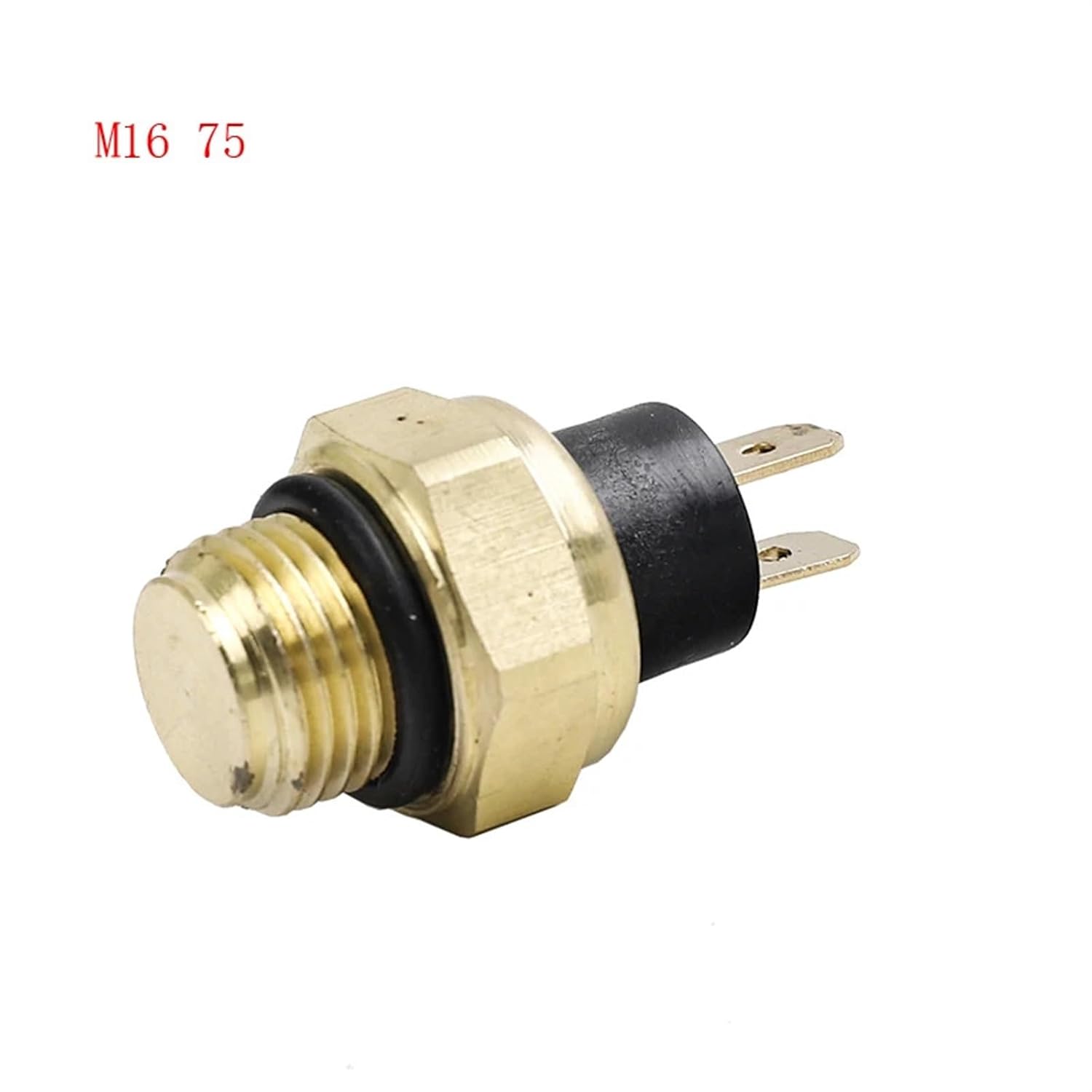 Motorcycle M16 Radiator Thermal Fan Switch Thermostat(M16 75)