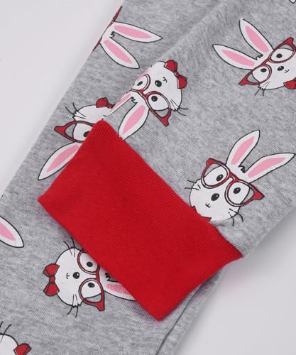 Benaive Boys Easter Pajamas Kids Bunny Easter Pjs Long Sleeves Set 100% Cotton Novelty Boys Sleepwear 2 Pieces Size 2T - image 6