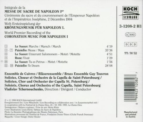 Vista 2 de Coronation Music for Napoleon I