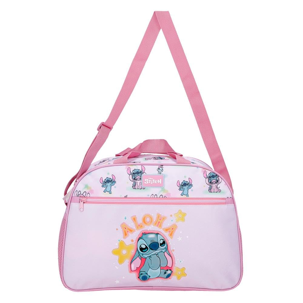 Joumma Disney Stitch You & Me Bolsa de Viaje Malva 40x28x22 cm Poliéster