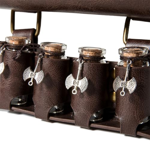 Flacons de potion avec ceinture en simili cuir pour ranger vos affaires - 7